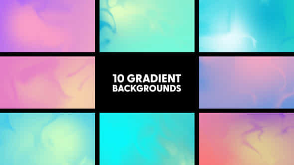 Gradient Backgrounds - VideoHive 43991983
