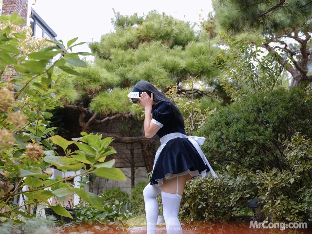 [MilkyBomb] Yui: Vol.3 Maid (291 photos )(85)