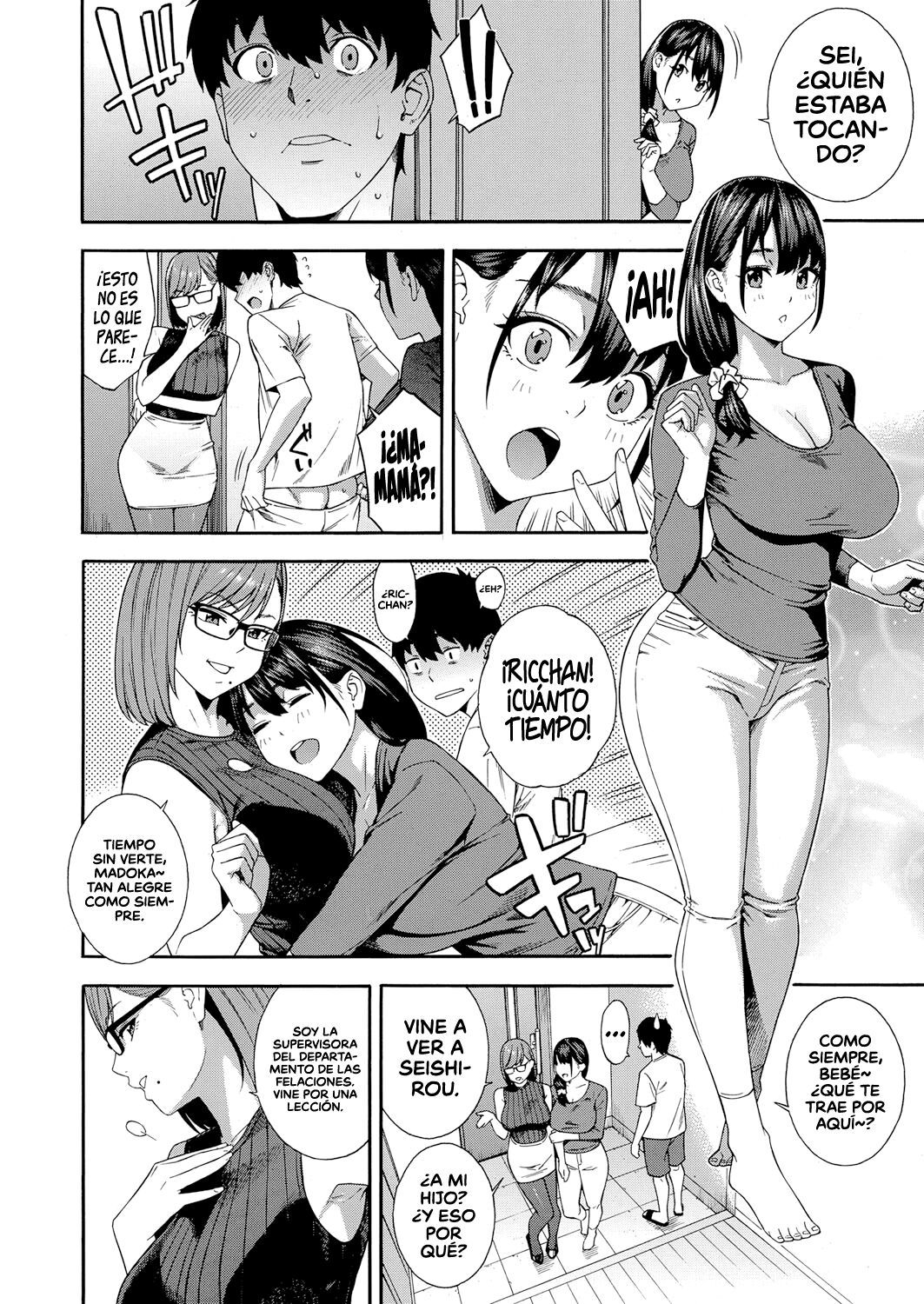 [Zonda] Fellatio Kenkyuubu _ Departamento de Investigación de las Felaciones Ch. 1-4 [Span