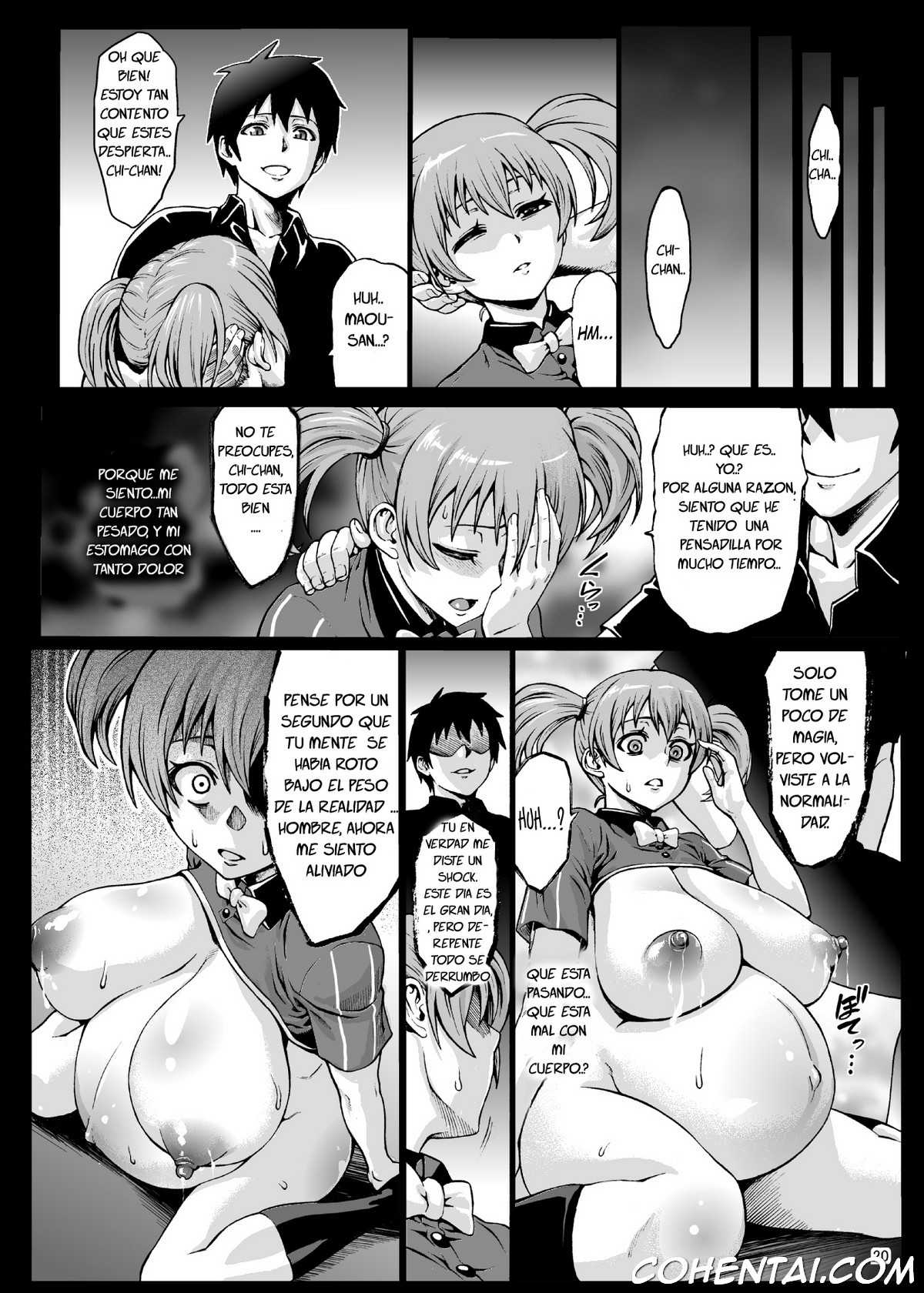 Kuro Maguro no Maou-sama! (Hataraku Maou-sama!) xxx comics manga porno doujin hentai español sexo 