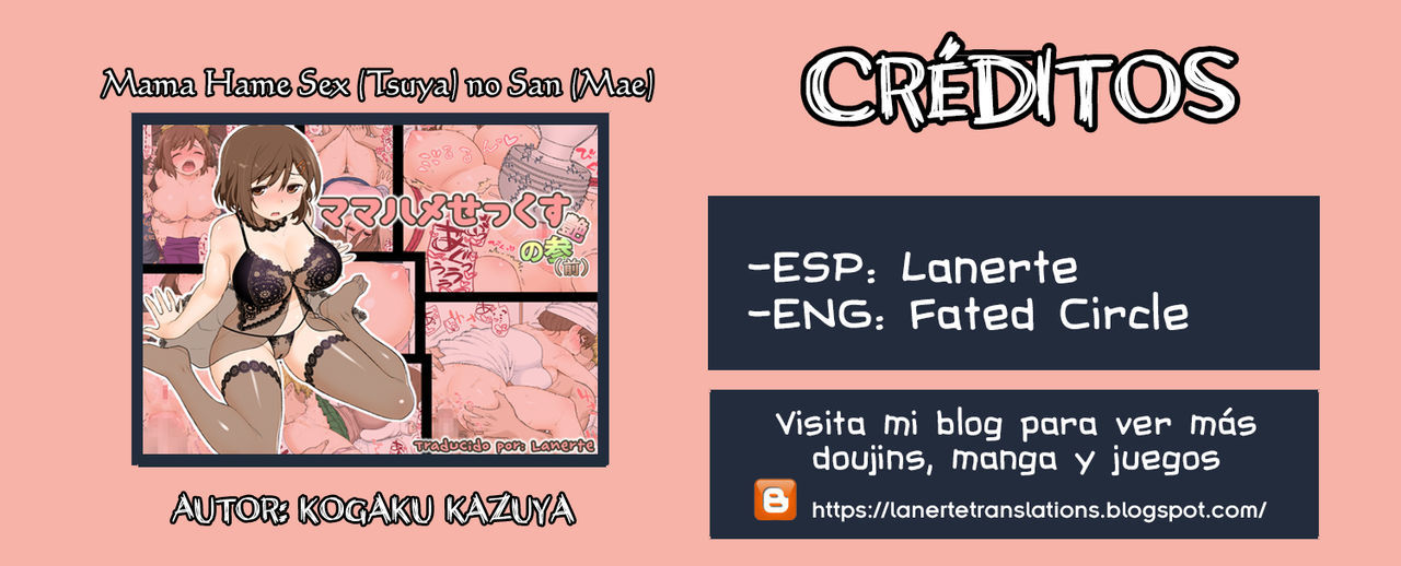 [CELTRANCE (Kogaku Kazuya)] Mama Hame Sex (Tsuya) no San (Mae) [Spanish] [Lanerte]