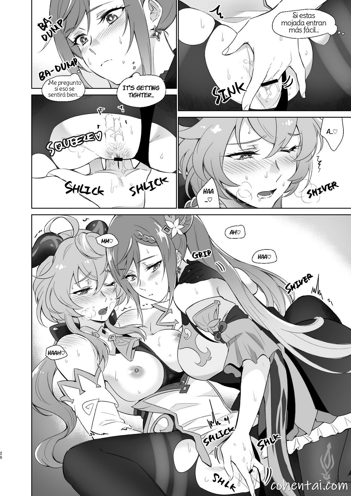 Ganyu to Ecchi ga Shitai! (Genshin Impact) manga hentai xxx español