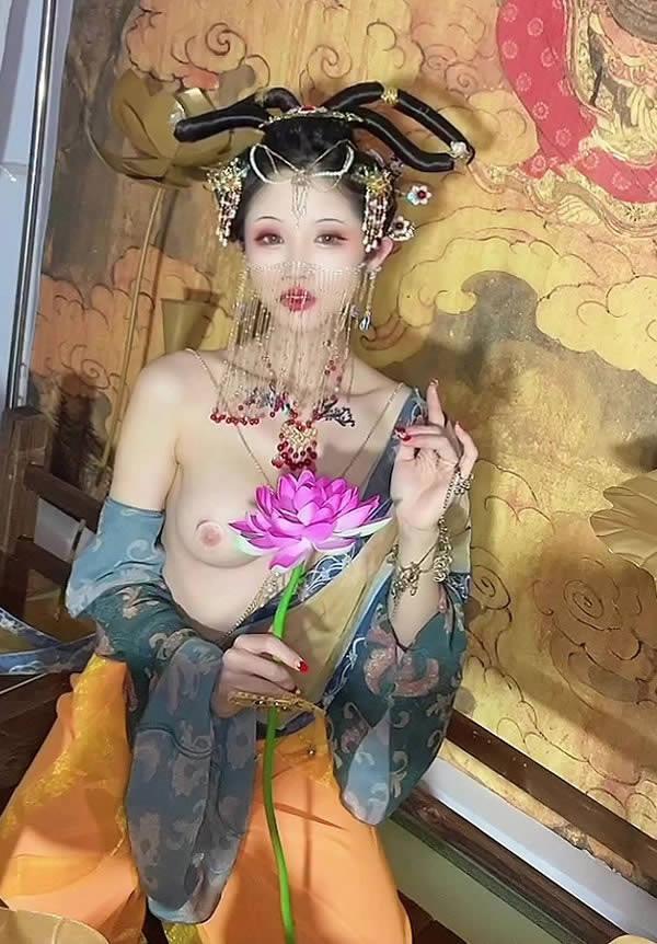 网红小美女钛合金TiTi - 画中仙(27)