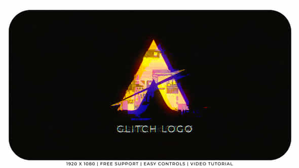 Glitch Logo - VideoHive 59159428
