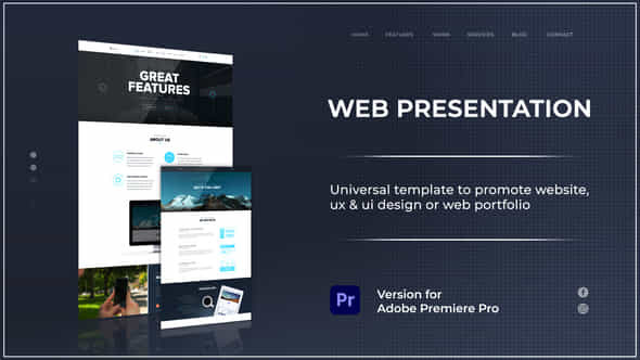 Website Presentation - VideoHive 37075830