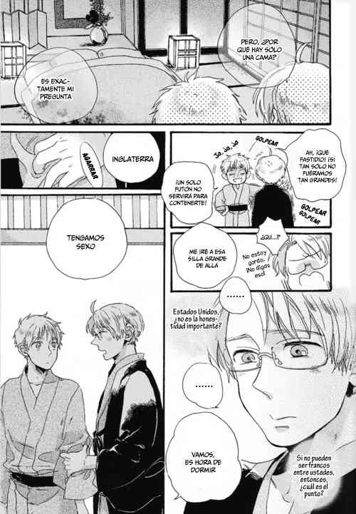 Doujinshi Hetalia-Let's go to onsen Chapter-1 - 20