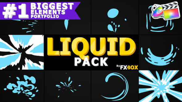 Abstract Liquid Shapes - VideoHive 28143818