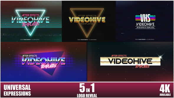 80s Logo Reveal v2 - VideoHive 29014584