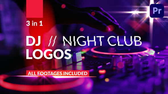DJNight Club Logos - VideoHive 23518213