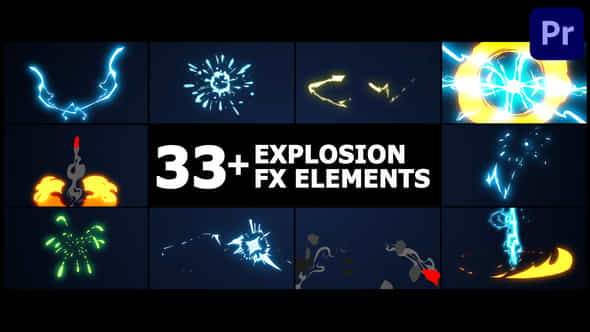 Flash FX Elements - VideoHive 38443170