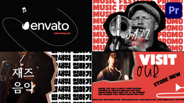 Jazz Promo For Premiere Pro - VideoHive 51767674