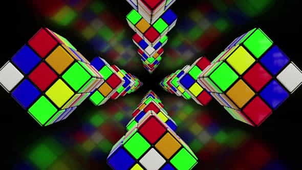 Rubiks Cube 01 Hd - VideoHive 27228207
