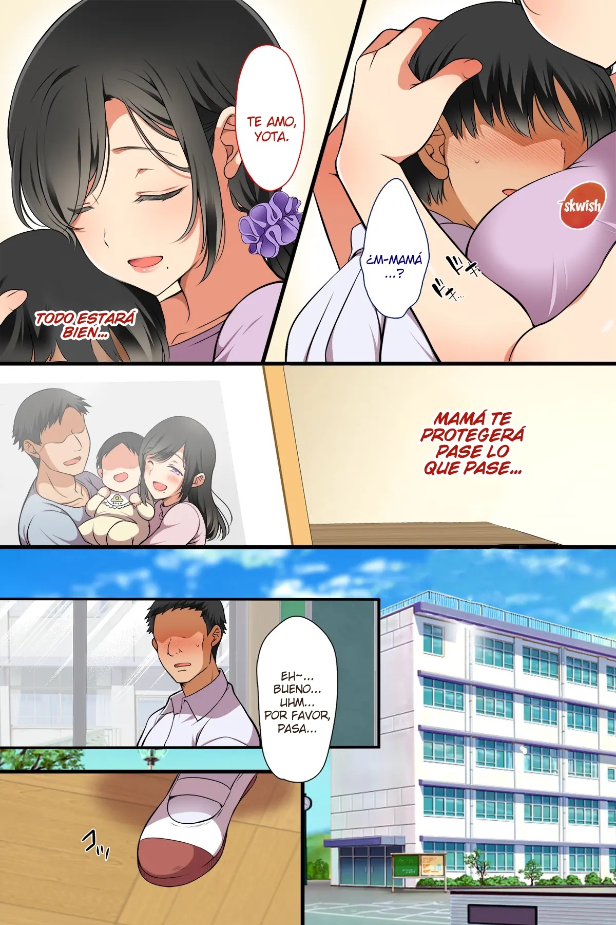 [Maron Maron] Hitozuma ga Classmate ni!  ¡UNA MILF QUE SE CONVIRTIÓ EN UNA COMPAÑERA DE CLASE! [Spanish] [Dartex]