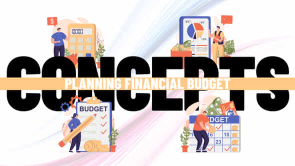 Planning financial budget - VideoHive 36654213