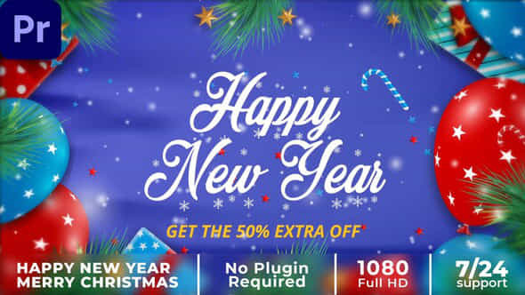 Happy New Year - VideoHive 35328086