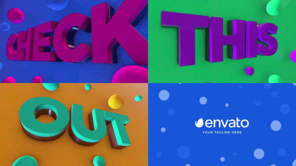 Intro 3D Text - VideoHive 45871466