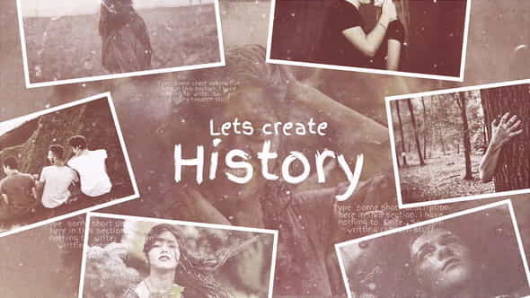 Lets Create History - VideoHive 21613987