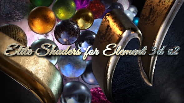 Elite Shaders for Element 3D - VideoHive 12506641