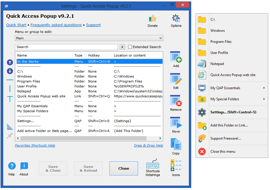 Quick Access Popup 11.6.2 Multilingual 6BffP93O_o