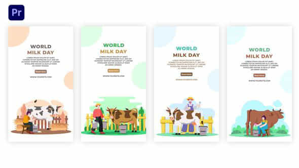 World Milk Day - VideoHive 39409131