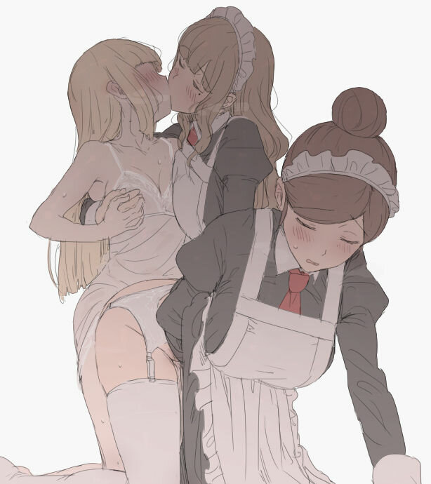 (mdf an) Girl and Her Maids - 11