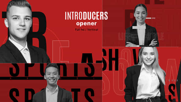 Introducers Opener - VideoHive 46624816