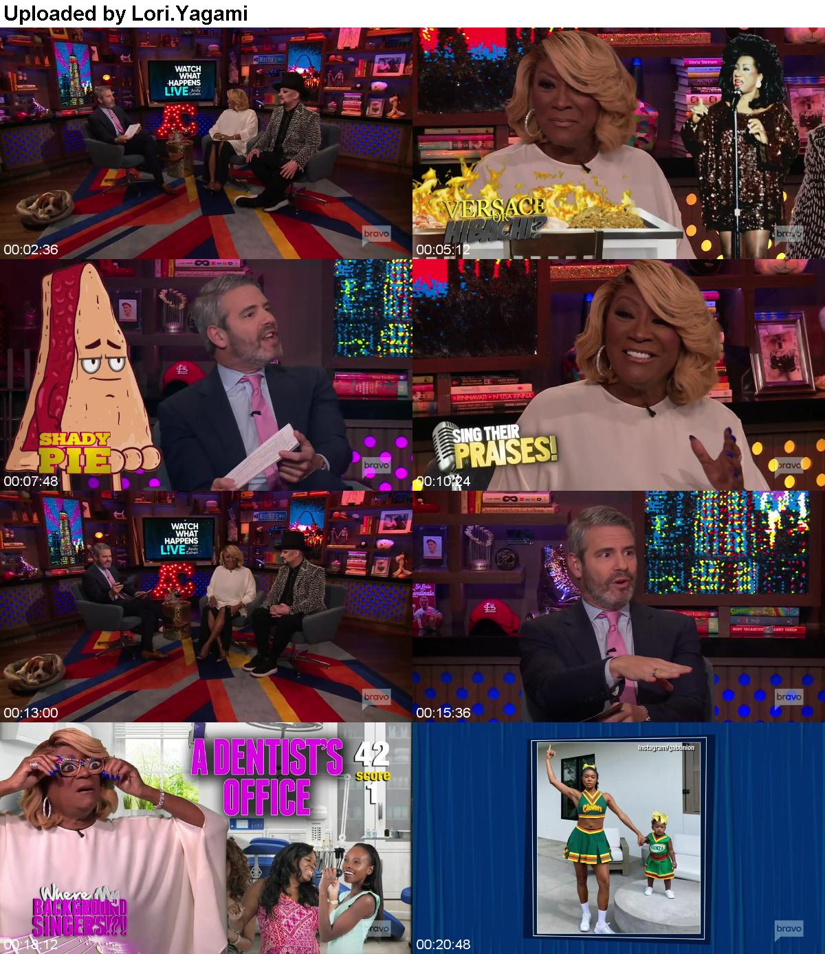 Watch What Happens Live 2019 10 28 Patti Labelle and Boy George WEB x264-COOKIEMONSTER