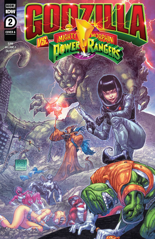 Godzilla vs. the Mighty Morphin Power Rangers #1-5 (2022) Complete