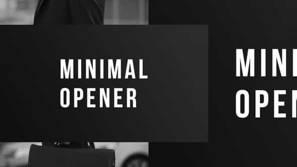 Minimal Opener - Dynamic PromoFinal - VideoHive 25742529