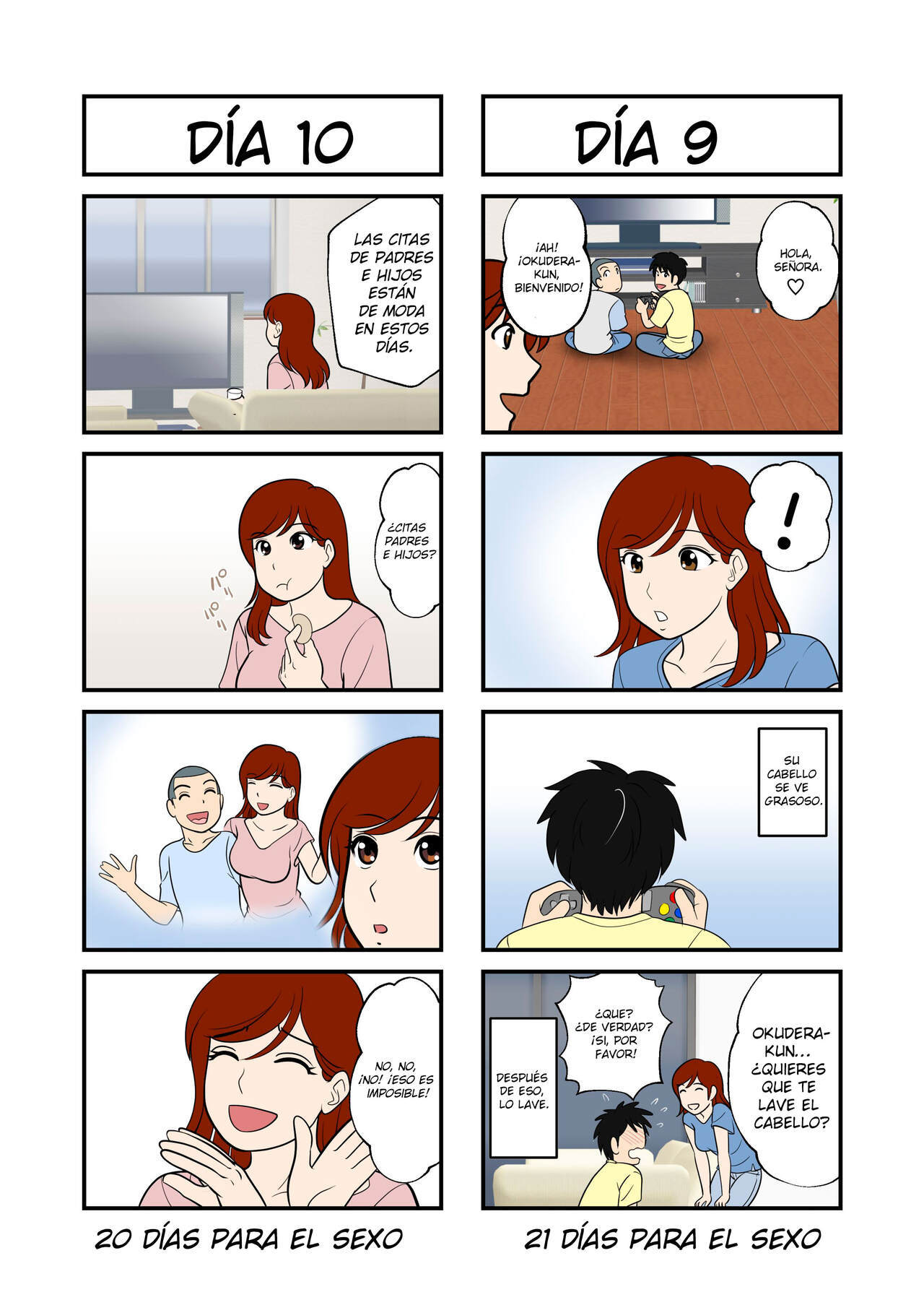 [Fuwatoro Opanchu Cake] 30-nichi go ni SEX suru Haha to Musuko  Madre e Hijo Tendrán Sexo en 30 Días [Spanish]