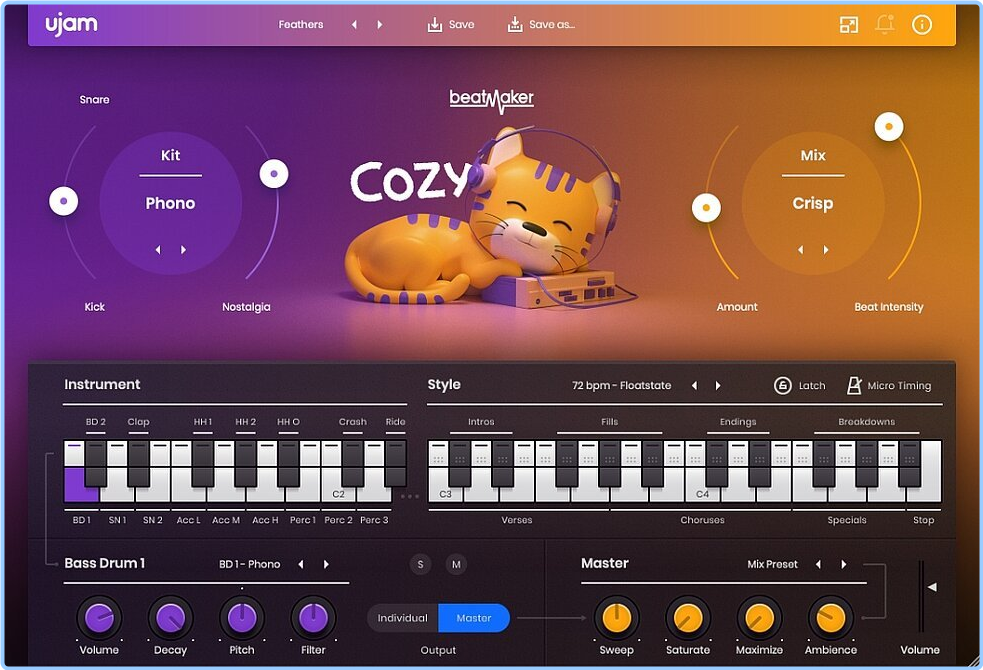 UJAM Beatmaker COZY 2.4.0 Cm4LAqFk_o