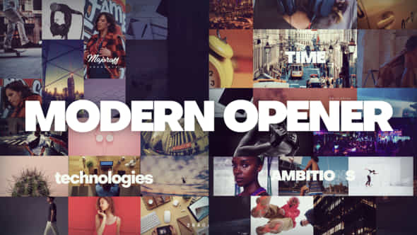 Modern Opener - VideoHive 33959723