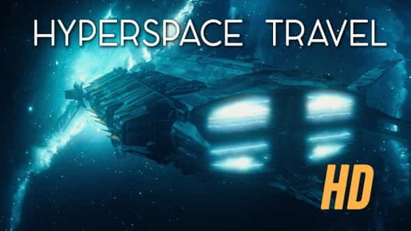 Entering Hyperspace Travel HD - VideoHive 26479026