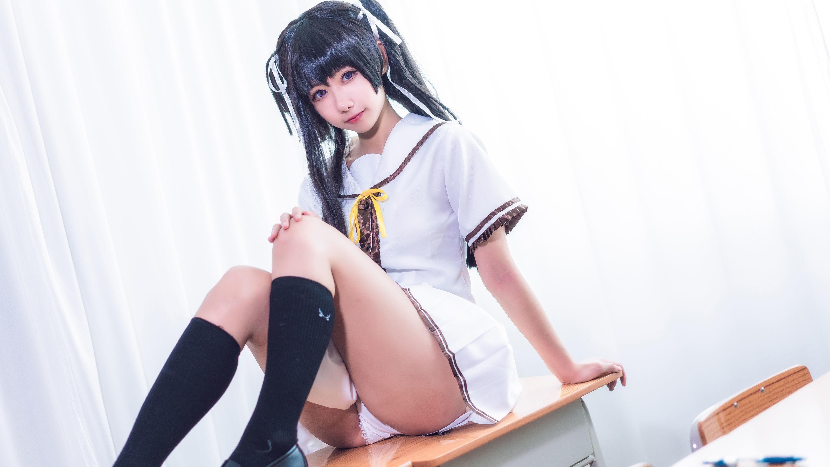 [美女Coser] Momoko葵葵 《铃白》 写真集(20)