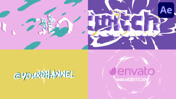 Anime Energy Logo For After Effects - VideoHive 51011103