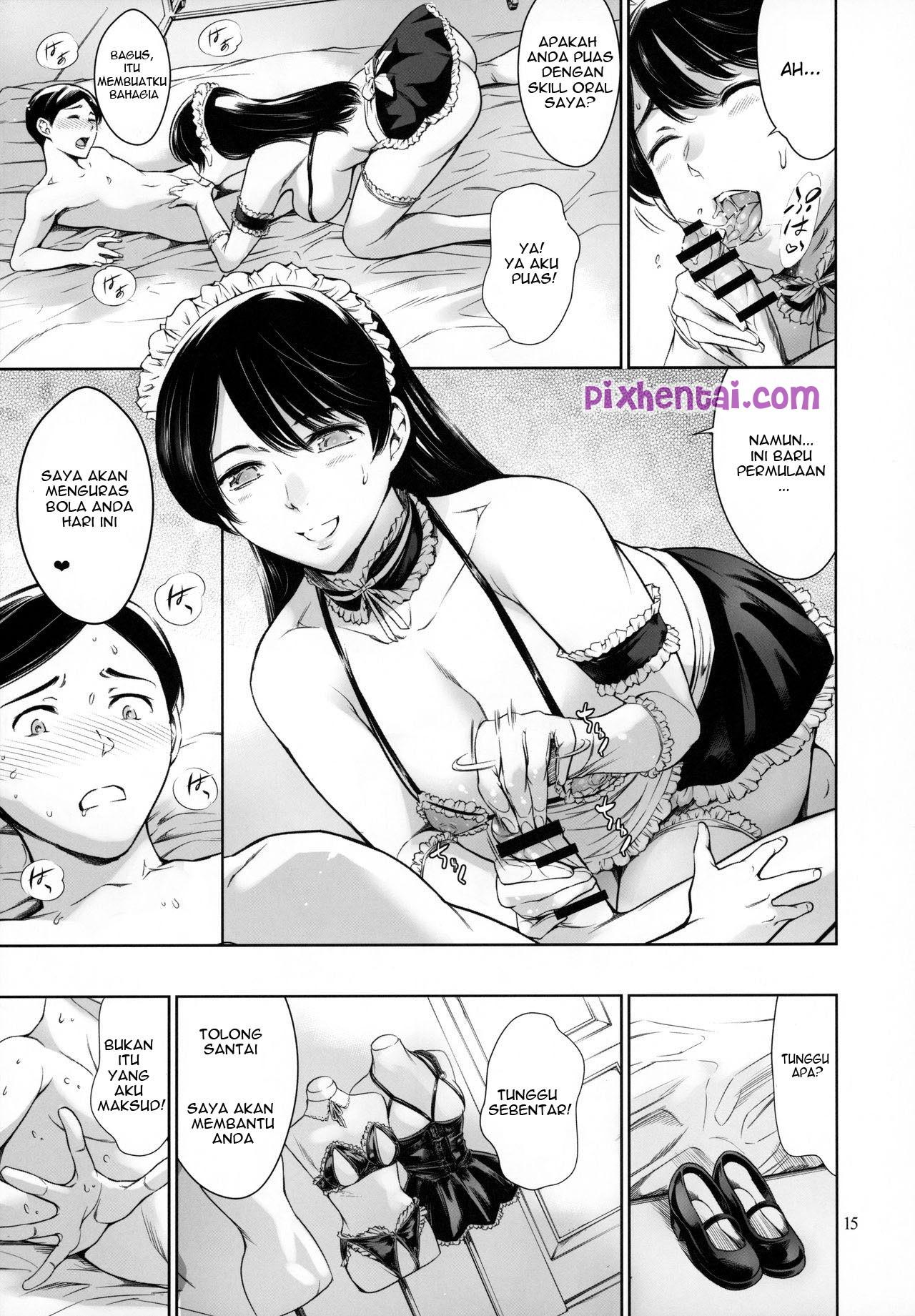 Komik hentai xxx manga sex bokep maid pribadi teman yang cantik dan sexy 14