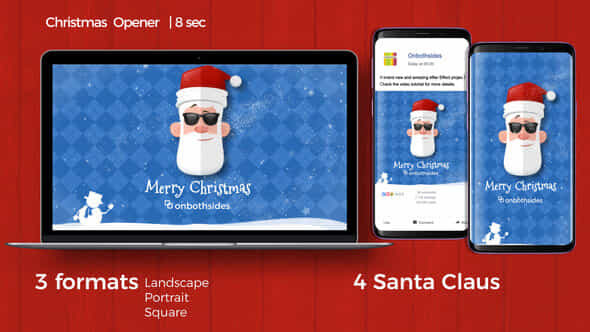 Santa Claus Openers - VideoHive 25036906