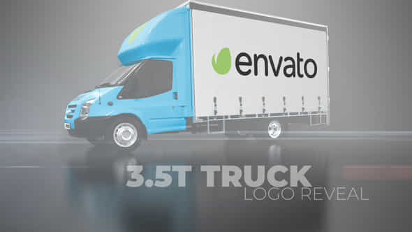 35T Truck Logo - VideoHive 23449902
