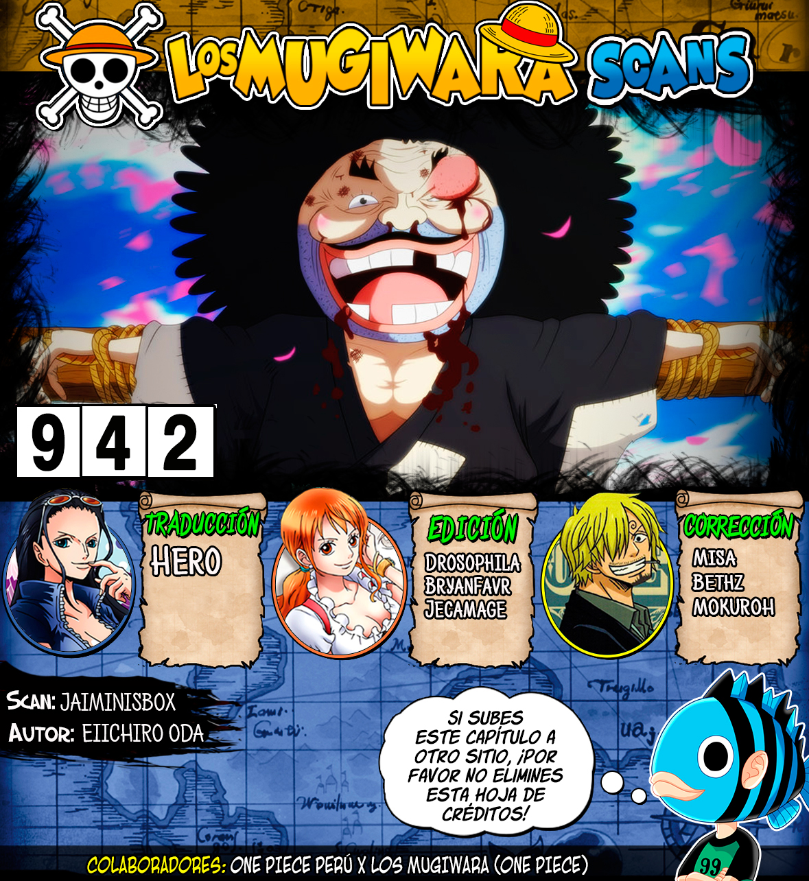 One Piece Manga 942 [Mugiwara Scans]