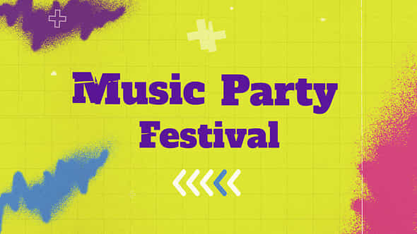 Music Party Festival - VideoHive 54103459