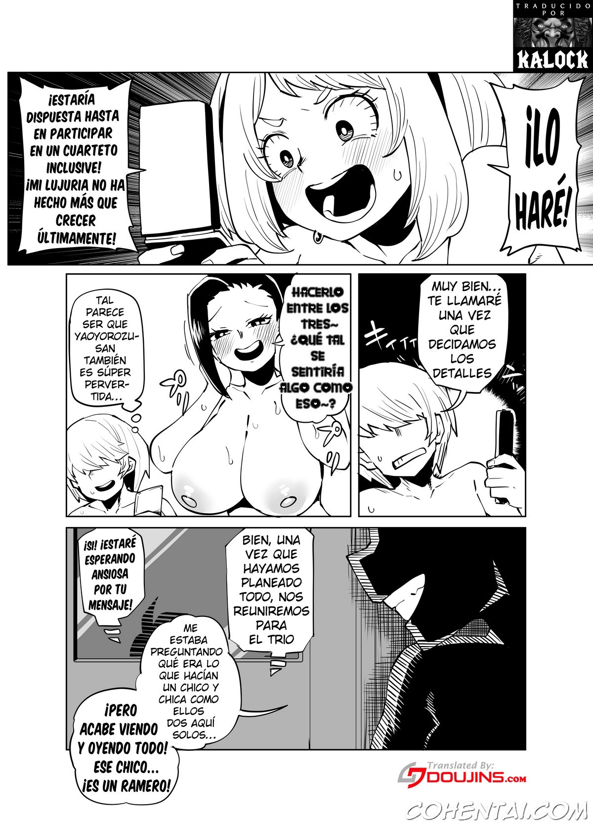 Teisou Gyakuten Butsu ~Hagakure no Baai~ (Boku no Hero Academia) xxx comics manga porno doujin hentai español sexo 