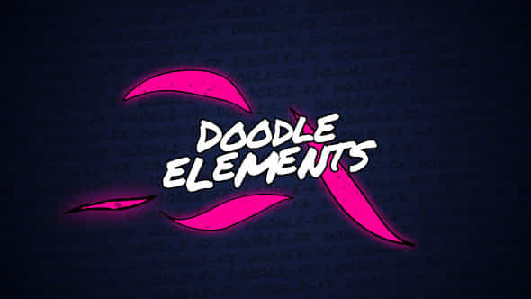 Doodle Elements Mogrt - VideoHive 45955700