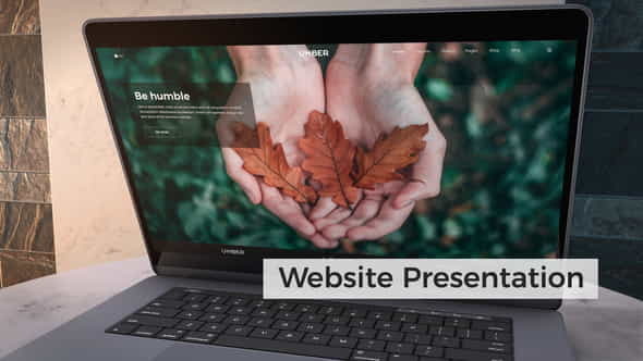Website Presentation | Laptop Mockup - VideoHive 24523770