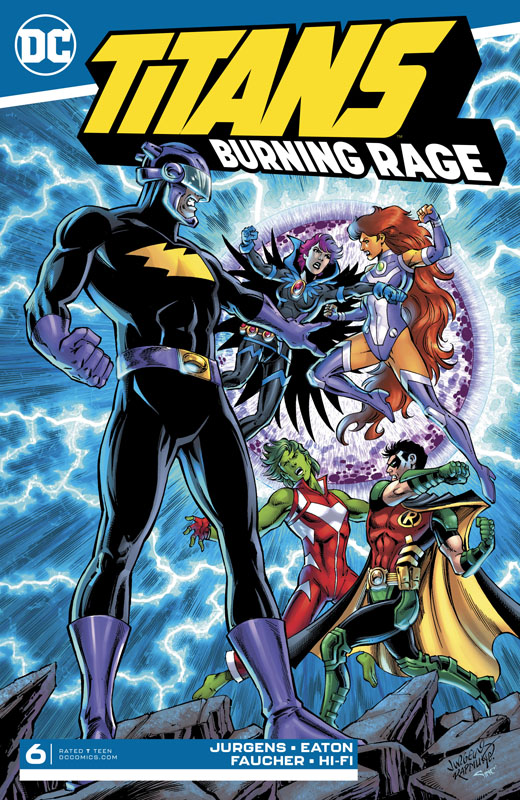 Titans - Burning Rage #1-7 (2019-2020) Complete