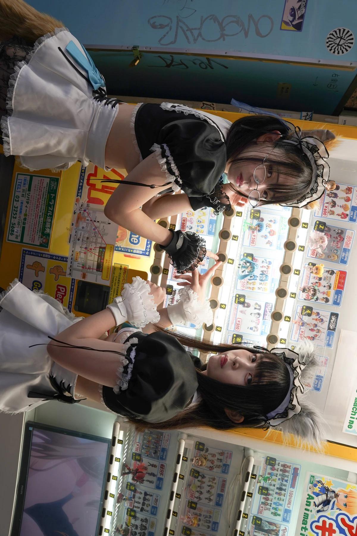 Sui Utatane うたたね翠, Mizuna Shione 水那しおね, 写真集 「野生のメイドがあらわれた！」 Set.02(35)