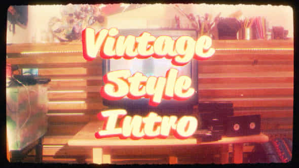 Vintage Style Intro - VideoHive 44274303