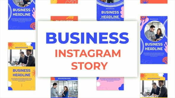 Business Instagram Stories - VideoHive 34213006