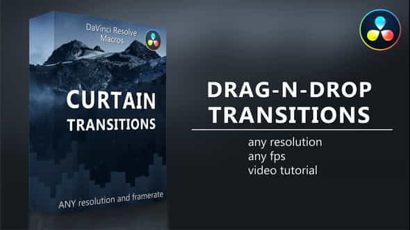 Curtain Transitions - VideoHive 31712425