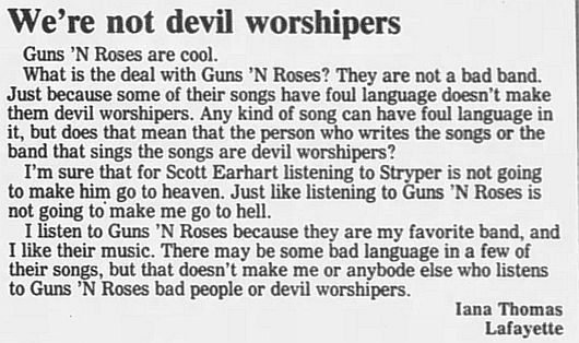 1989.02.21/04.10 - Journal and Courier (Lafayette, IN.) - Readers' letters/Debate on GN'R ER5r4yBp_o
