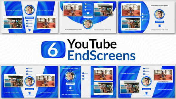 Youtube End Screens - VideoHive 33961644